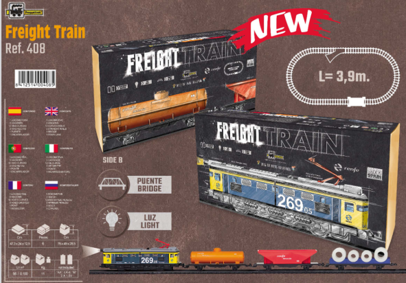 Електрически влакчета за деца 408 Товарен влак - Image 1