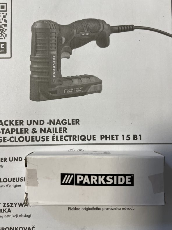 Скоби за такер Parkside PHET 15 B1 Лидл - Image 1