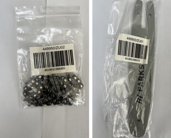 veriga-parkside-rezachka Шина или верига за резачка трион Парксайд PAGHS 20 A1 Лидл - Image 1